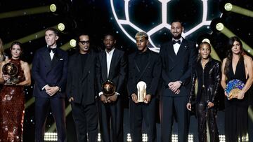 Todos esperaban la reacción de Lamine si no ganaba el Balón de Oro y esto hizo con Dembélé
