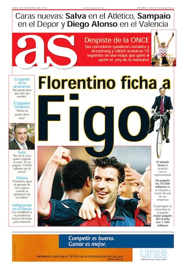Luis Figo: 25 años del fichaje que lo cambió todo