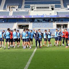 El Málaga, al borde del colapso