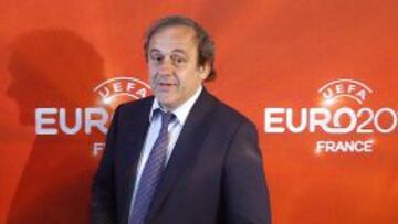 El presidente de la UEFA, en un acto en Lille.