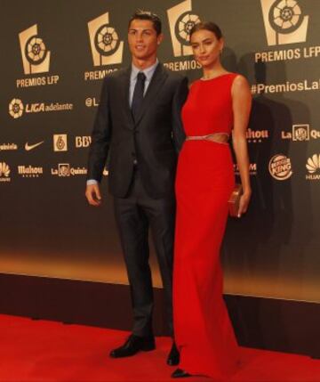 Cristiano Ronaldo, en la Gala que fue condecorado como el mejor de la temporada.