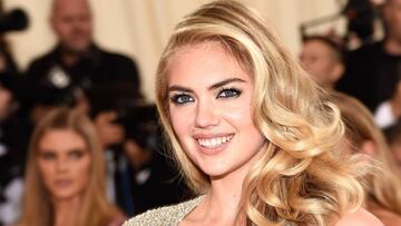 Kate Upton anunci&oacute; su compromiso con el pitcher de Detroit Tigers, Justin Verlander, durante la Met Gala en la ciudad de New York.