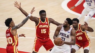 The Philadelphia 76ers lead the Atlanta Hawks 2-1 in the Eastern Conference semifinals. Joel Emiid has ensured he is ready for Game 4 in Philadelphia.