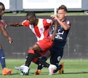 Marlos Moreno se luce en el partido ante Montpellier