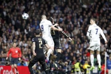 Benzema empató el partido. 1-1.