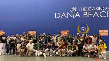 Despedida del front&oacute;n de Dania