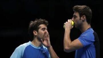 Marc L&oacute;pez y Marcel Granollers. 