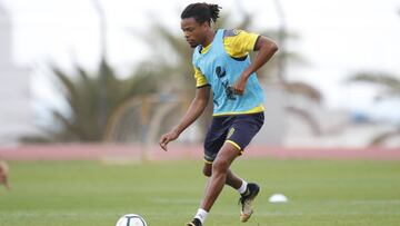 Remy, en un entrenamiento.