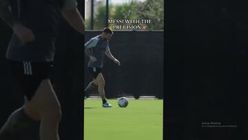 Messi no es humano: su increíble precisión con el balón te volará la cabeza