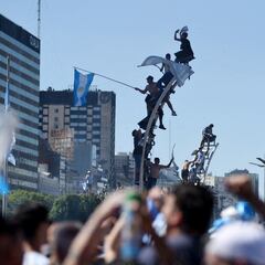 Argentina, campeona del Mundial 2022: festejos desde el Obelisco, en vivo