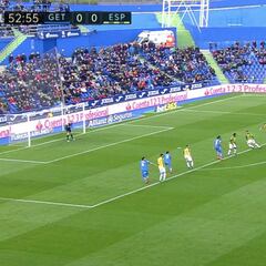 No se veía algo así en Getafe desde Pernía: el misil de Damián