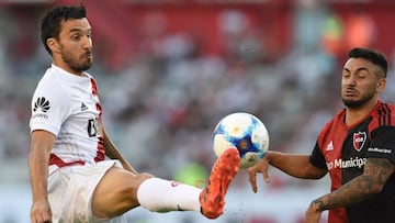Borré presente 90' en la derrota de River 1-3 ante Newell's
