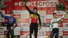 Van Aert se impone con el ‘big three’ en el podio