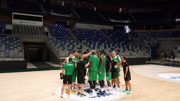 El Unicaja calienta motores para el Trofeo Costa del Sol.