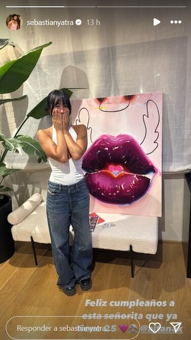 Aitana celebra con Sebastin Yatra su 25.? cumplea?os con su look ms sexy