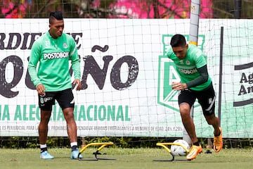 Atlético Nacional entrena de cara a los cuadrangulares de la Liga BetPlay.