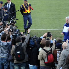 Desplante a Domenech negándose a entrenar