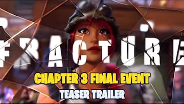 Fortnite: here's the spectacular final trailer for the Fracture event