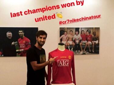 Guiño de un íntimo amigo de Cristiano al Manchester United