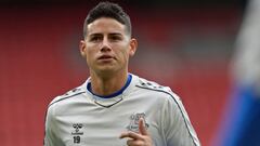 James Rodr&iacute;guez, volante colombiano del Everton, realiz&oacute; una transmisi&oacute;n de Twtitch con sus seguidores e indic&oacute; que no cree que juegue ante Crystal Palace.