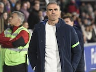 Gaizka Garitano en El Alcoraz.