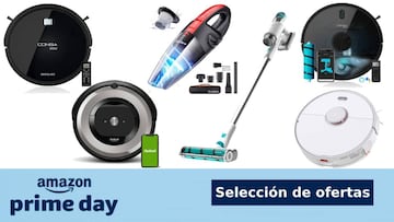 Las mejores ofertas en aspiradores (robots, escoba, de mano) del Amazon Prime Day 2021