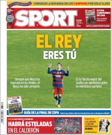 Portadas de la prensa mundial