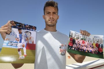 En verano de 2013 se incorporó al primer equipo del Club Deportivo Leganés, donde conseguiría el ascenso a segunda división y posteriormente después del ascenso del Leganés a Primera, fichó por el Cádiz.