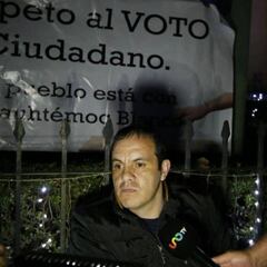 Cuauhtémoc Blanco inicia una huelga de hambre en protesta contra el juicio político