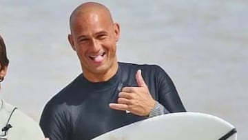 Jorge Alvarado, surfista de Florida.