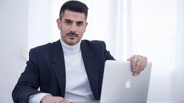 Álvaro Benito. exjugador del Real Madrid