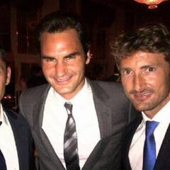 El mensaje de Roger Federer a Marcelo Ríos en redes sociales