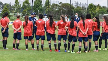 Carlos Paniagua destacó el compromiso de la Selección Colombia Femenina Sub 17 de cara al Sudamericano.