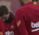 El emotivo minuto de silencio del Barça en honor a Maradona