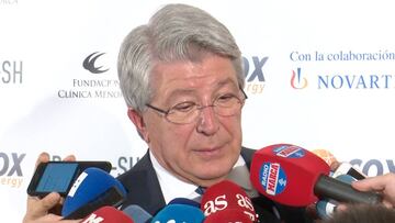 Cerezo: "A Diego Costa le tienen que operar pero en principio no ficharemos"