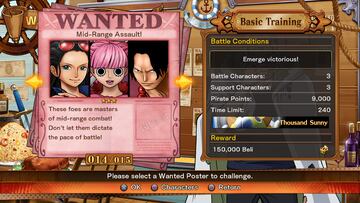 Captura de pantalla - One Piece: Burning Blood (PC)