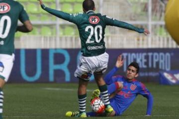 Wanderers - Universidad de Chile, en imágenes