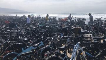 Un surfista pide prohibir las e-bikes en playas y parques de California