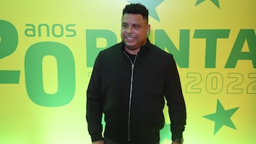 (FILES) In this file photo taken on June 30, 2022, Brazilian former footballer and World Cup winner, Ronaldo Nazario, attends a ceremony organized by the Brazilian Football Confederation (CBF) to celebrate the 20th anniversary of the fifth World Cup title obtained by the national team in the 2002 FIFA Korea/Japan tournament, at the Fairmont Hotel in Rio de Janeiro, Brazil. - Brazil's Cruzeiro, owned by former Brazilian football star Ronaldo, will return in 2023 to the Brazilian Serie A after defeating Vasco da Gama on September 21, 2022. (Photo by MAURO PIMENTEL / AFP)