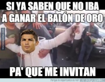 Los mejores memes de la gala del Balón de Oro 2015