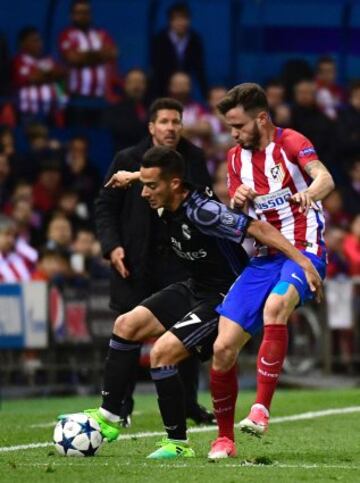 Lucas Vázquez and Saúl Ñíguez.