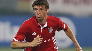 Thomas M&uuml;ller, jugador del Bayern.