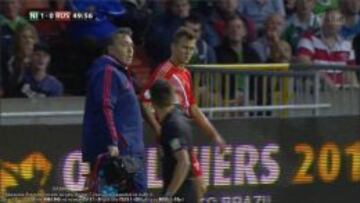 Cheryshev, lesionado con Rusia