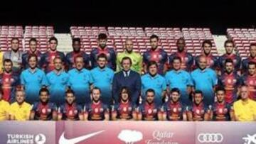 El Barça se hace la primera foto oficial con Tito Vilanova