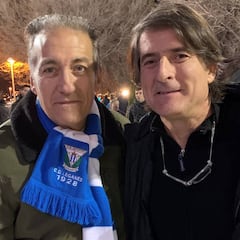 Floro se reencontró con el doctor del Getafe que ayudó a salvarle