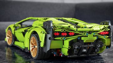 Lego reproduce a escala el Sián FKP 37, el auto más poderoso de Lamborghini