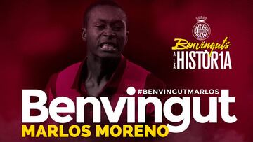 Oficial: Marlos Moreno es jugador del Girona