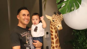Keylor Navas preparó una espectacular fiesta para el primer cumplea?os de su hijo