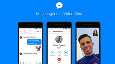 Las videollamadas llegan por fin a Facebook Messenger Lite