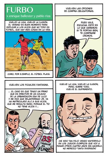 ‘Furbo’, la viñeta de AS